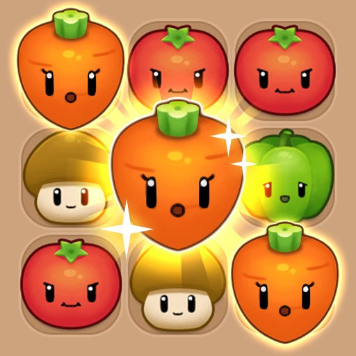VegeFarmingPop : 3 MatchPuzzle logo