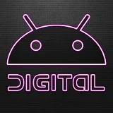 Digital Pink Go Launcher Theme icon