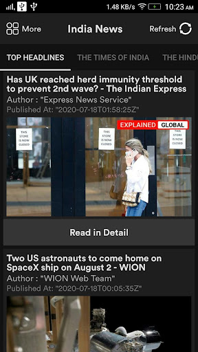 IndiaNews  Top World  Local News Headlines App