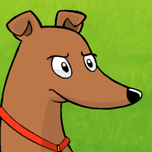 Hounds of Fury: Greyhound Race Logo