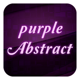 Abstract Purple icon