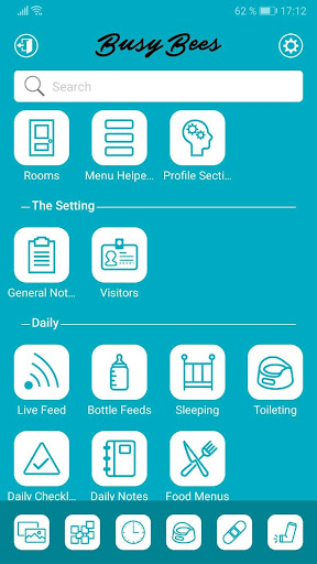 Android application Bedgroves BusyBees Childcare screenshort