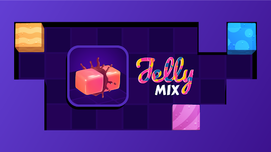 JellyMix - Merge & Crush Cubes