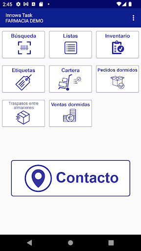 Android application Innowa Task screenshort