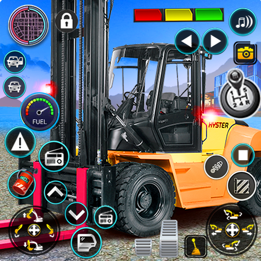 Real Forklift Simulator Games Logo