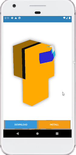 Among us skins for minecraft PE