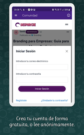 Desparche - Comunidad Digital