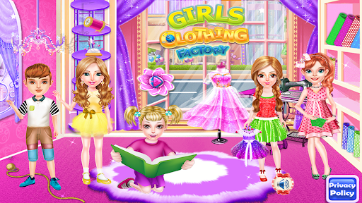 Android application Girls clothing factory screenshort