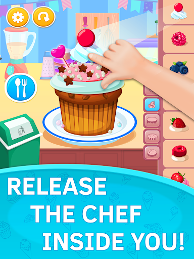 Cupcake Kids Food Game. Pro