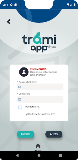 Trami App San Vicente Screen 2