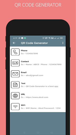 QR Code Scanner And Generator