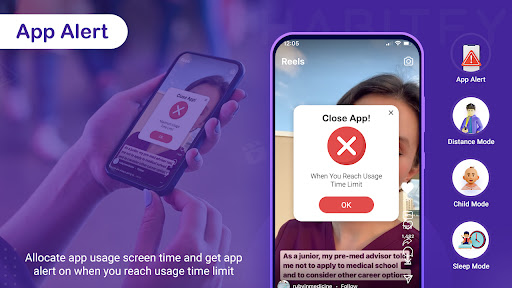 Android application Habitfy – screen time screenshort