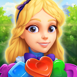 Алиса в стране чудес - 3 в ряд Mod Apk