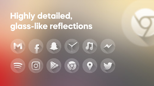 GlassUI Icon Pack Screen 3