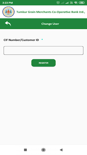 Android application TGMC Mobile Banking App screenshort