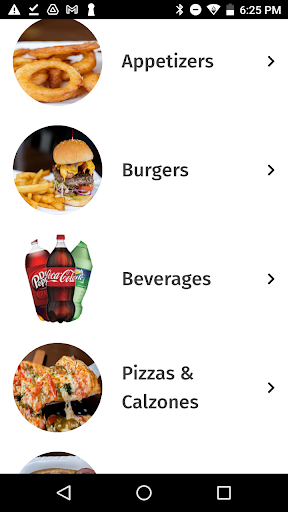 Android application Chelmsford Sub Shoppe screenshort