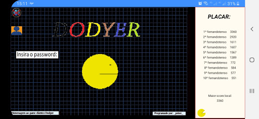 Android application Dodyer screenshort