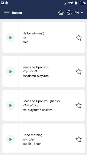 Qatari Phrasebook Screen 3