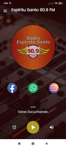 Android application Espíritu Santo 90.9 FM screenshort