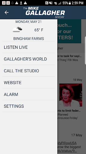 The Mike Gallagher Show Screen 2