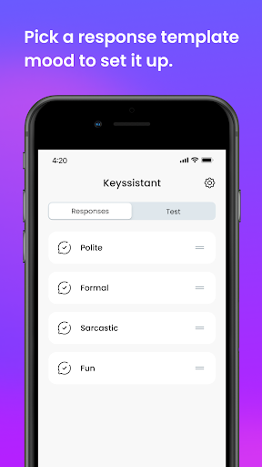 Keyssistant Screen 2