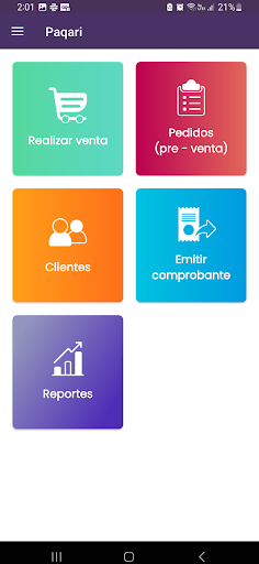 Paqari App Screen 2