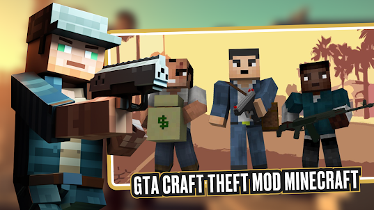 GTA Craft Theft Mod Minecraft