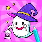 Happy Ghost - Halloween Coloring Book 1.1