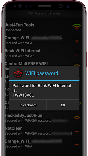 WIFI Password Hacker PRO Prank Screen 3