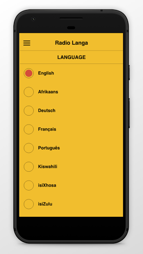 Radio Langa Screen 2