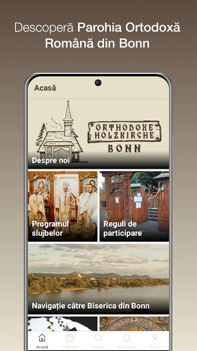 Android application Parohia Bonn - Orthodoxe Holzk screenshort