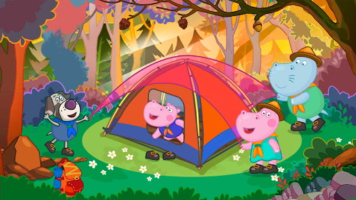 Android application Scout adventures. Camping screenshort