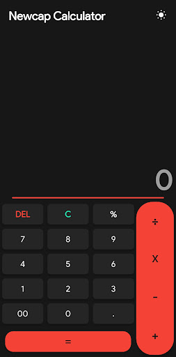 Newcap Calculator Screen 2