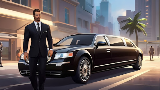 Android application Big city limousine simulator screenshort