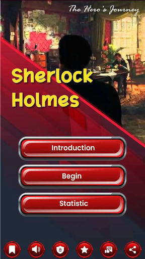 Android application Sherlock Holmes-fict detective screenshort