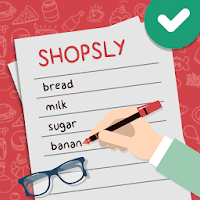 Shopsly - Grocery list