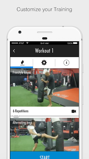 Screenshot of Muay Thai Training