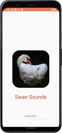Android application Swan Sounds screenshort