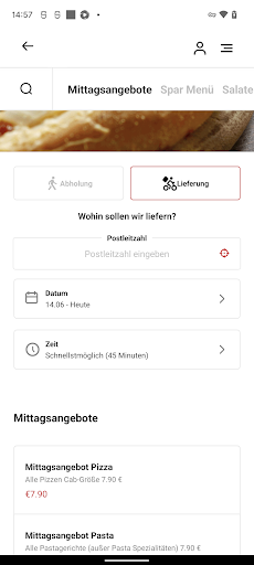 Pizza Cab Lieferservice Screen 3