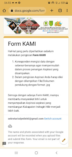 KAMI Setwan Kab. Inhil Screen 3