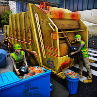 Garbage Truck Simulator Trash Cleaner Driving Game