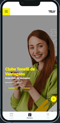Tonelli Pneus - Fidelidade Screen 2