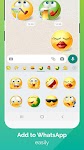 screenshot of WhatSmiley: Emojis WASticker