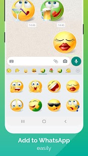 WhatSmiley: Emoji WASticker Captura de tela