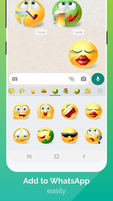 WhatSmiley: Emoji WAStickerのおすすめ画像3