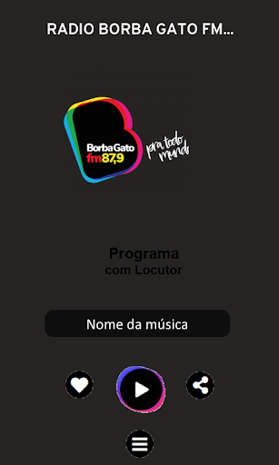 Rádio Borba Gato FM Screen 2