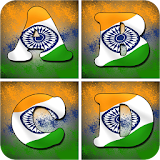 Indian Flag Letter For FaceBook DP icon
