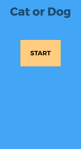 Android application Cat Or Dog screenshort