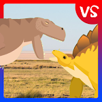Cover Image of Herunterladen T-Rex kämpft gegen Stegosaurus  APK