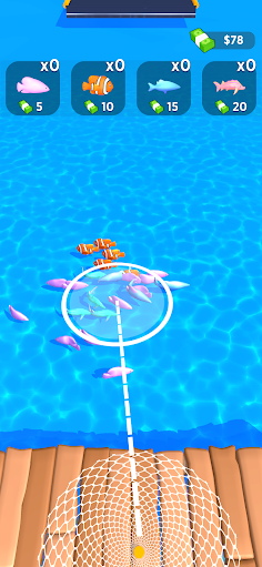 Net Fishing Run - Screenshot 2